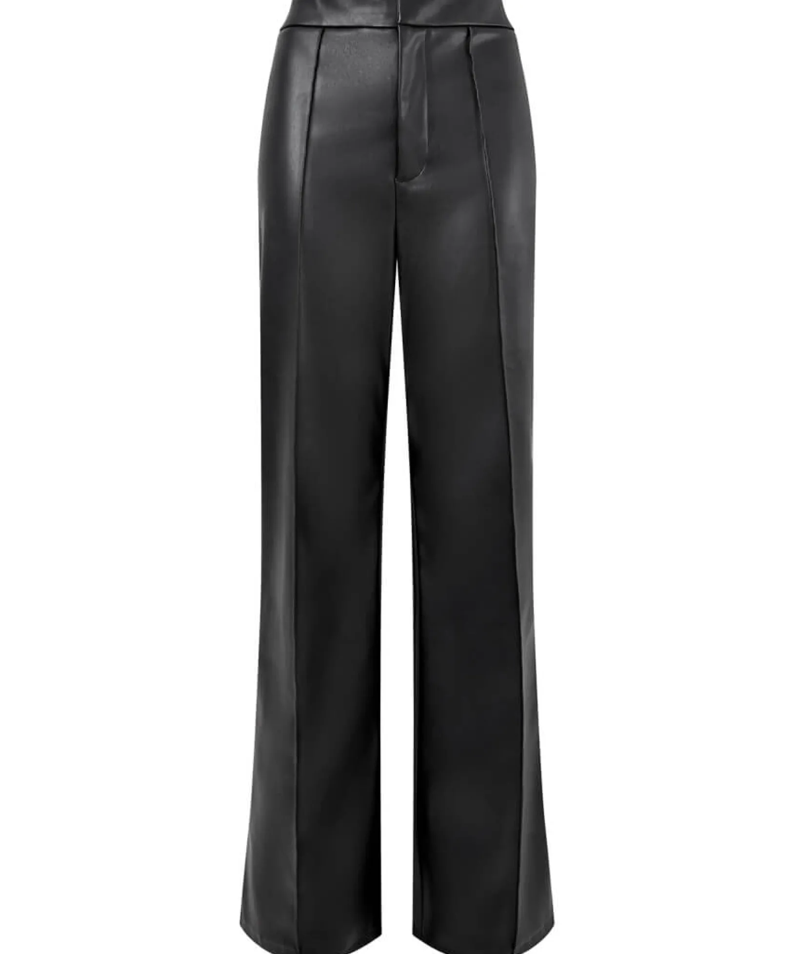 perfect_pu_trousers_1.webp Occasion Outfits | Jeans & Trousers | Top Picks | Women's Joe Browns Perfect PU Trousers Black