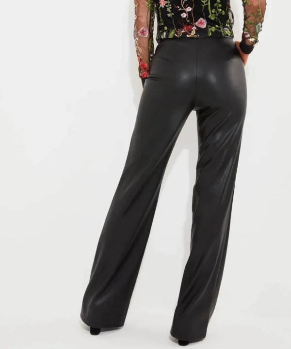 Occasion Outfits | Jeans & Trousers | Top Picks | Women's Joe Browns Perfect PU Trousers Black