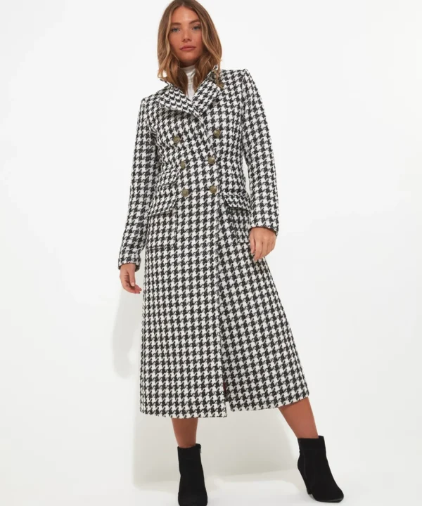 Coats & Jackets | Women's Joe Browns Perfectly Mono Coat Black/White