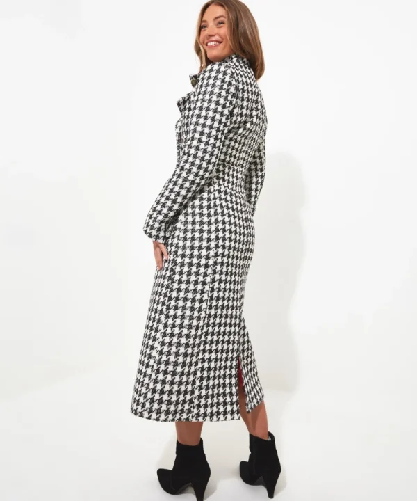 Coats & Jackets | Women's Joe Browns Perfectly Mono Coat Black/White