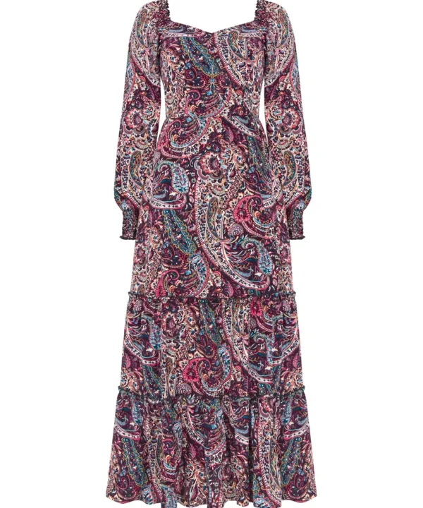Shop Women's Collection | Maxi Dresses | Boho Dresses | Dresses | Sale Dresses | Top Picks | Top Picks | Top Picks | Women's | Women's Joe Browns Perfectly Paisley Dress Multi