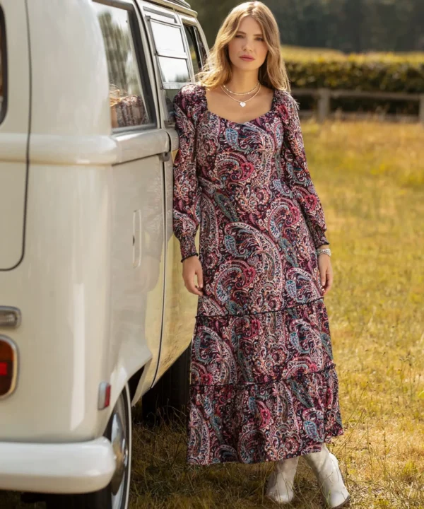 Shop Women's Collection | Maxi Dresses | Boho Dresses | Dresses | Sale Dresses | Top Picks | Top Picks | Top Picks | Women's | Women's Joe Browns Perfectly Paisley Dress Multi