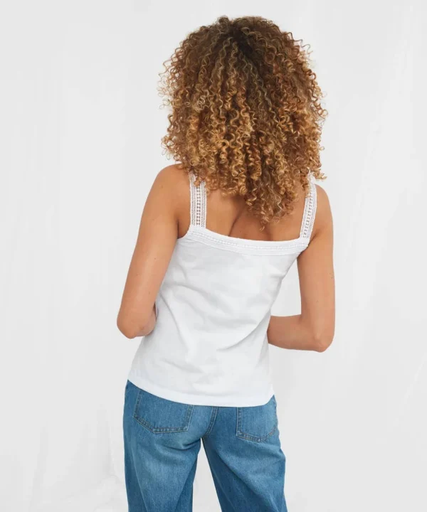 Sale Tops, Tunics & Blouses | Women's Joe Browns Pintuck Camisole Top White / Blue