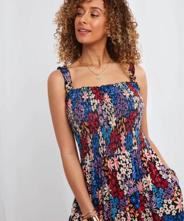 Sale Dresses | Women's Joe Browns Polly Jersey Dress Multi / Pink
