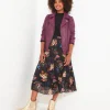 Occasion Outfits | Skirts | Sale Skirts | Top Picks | Women's | Women's Joe Browns Pop Of Colour Pleated Skirt Black