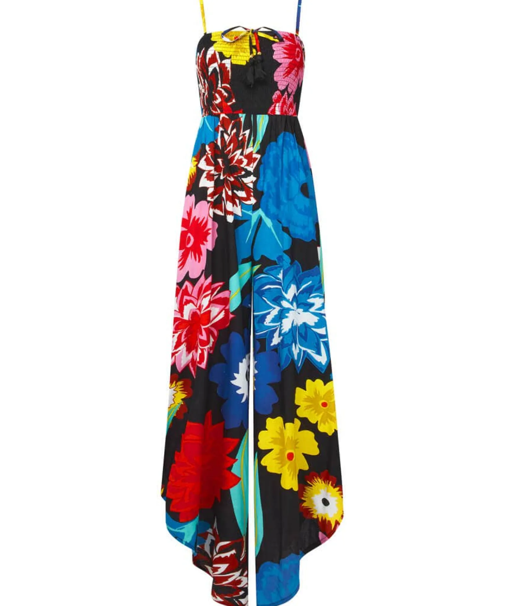 pop_of_fun_jumpsuit_1.webp Sale Jumpsuits | Sale Jeans & Trousers | Women's | Women's Joe Browns Pop Of Fun Jumpsuit Multi