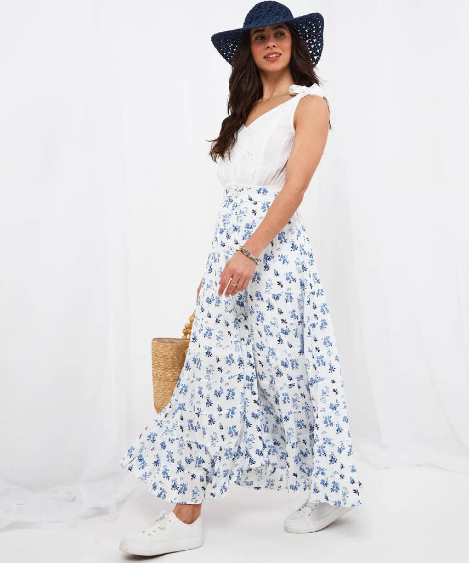 prairie_dreaming_skirt_2.webp Sale Skirts | Women's Joe Browns Prairie Dreaming Skirt White