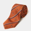 Accessories | Men,s Joe Browns Premium Dapper Silk Tie Orange