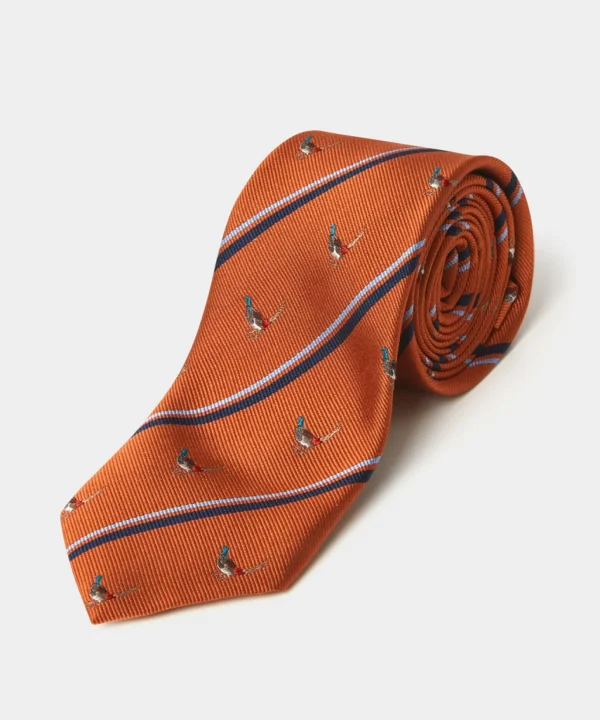 Accessories | Men,s Joe Browns Premium Dapper Silk Tie Orange