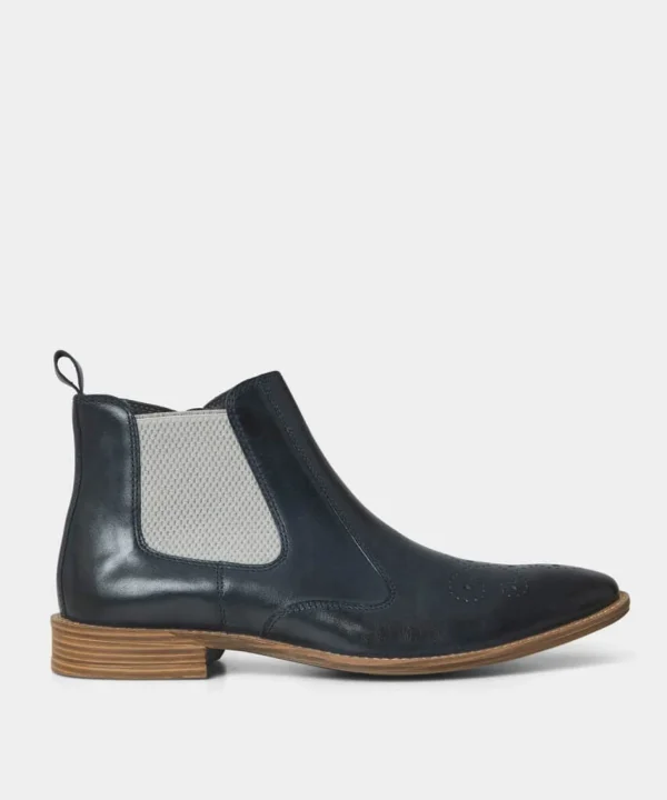 Brogues | Boots | Boots & Shoes | Sale Boots, Shoes & Trainers | Top Picks | Top Picks | Men,s | Men,s Joe Browns Premium Leather Chelsea Boots Shark Blue