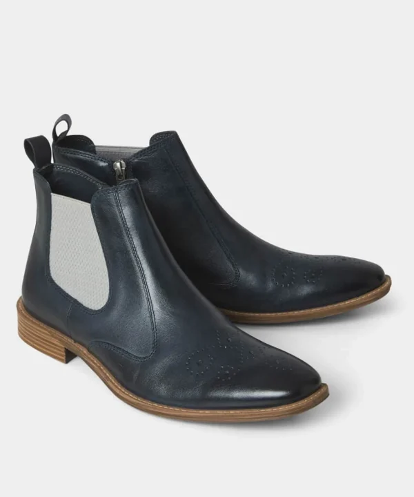Brogues | Boots | Boots & Shoes | Sale Boots, Shoes & Trainers | Top Picks | Top Picks | Men，s | Men，s Joe Browns Premium Leather Chelsea Boots Shark Blue