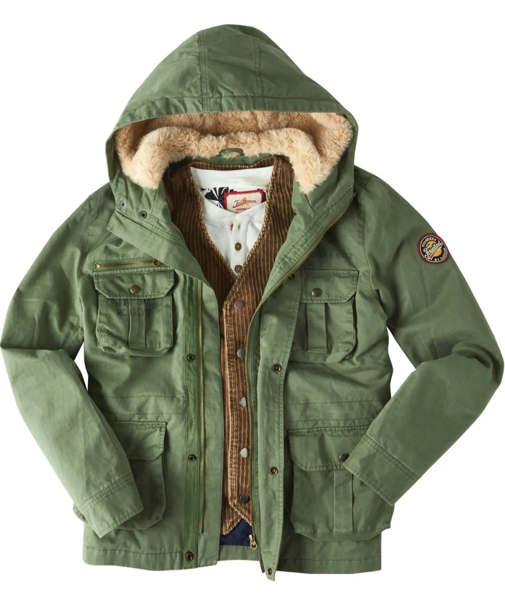 ready_for_adventure_jacke_1.webp Coats & Jackets | Sale Coats & Jacket | Men,s | Men,s Joe Browns Ready For Adventure Jacket Khaki
