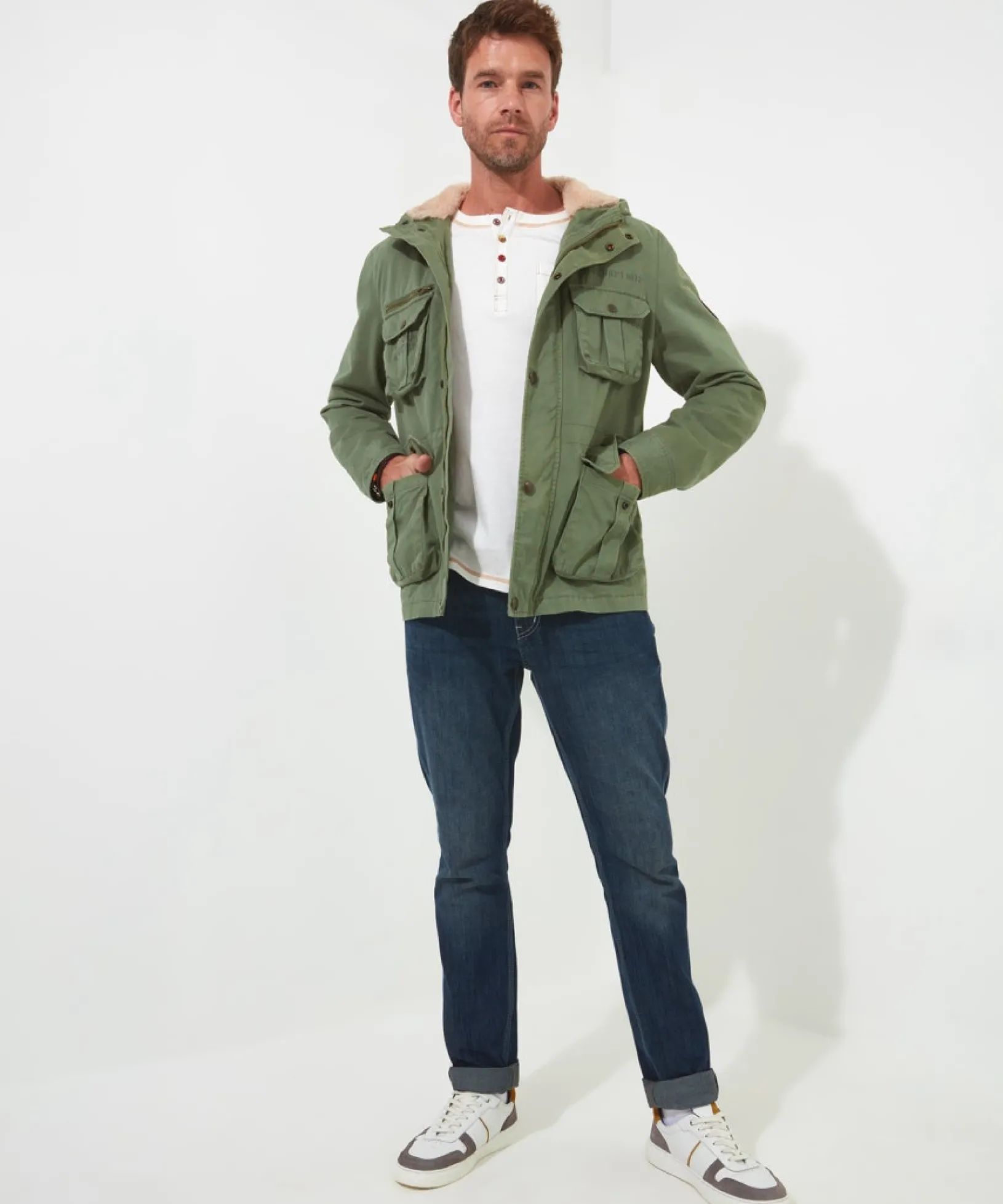 ready_for_adventure_jacke_2.webp Coats & Jackets | Sale Coats & Jacket | Men,s | Men,s Joe Browns Ready For Adventure Jacket Khaki