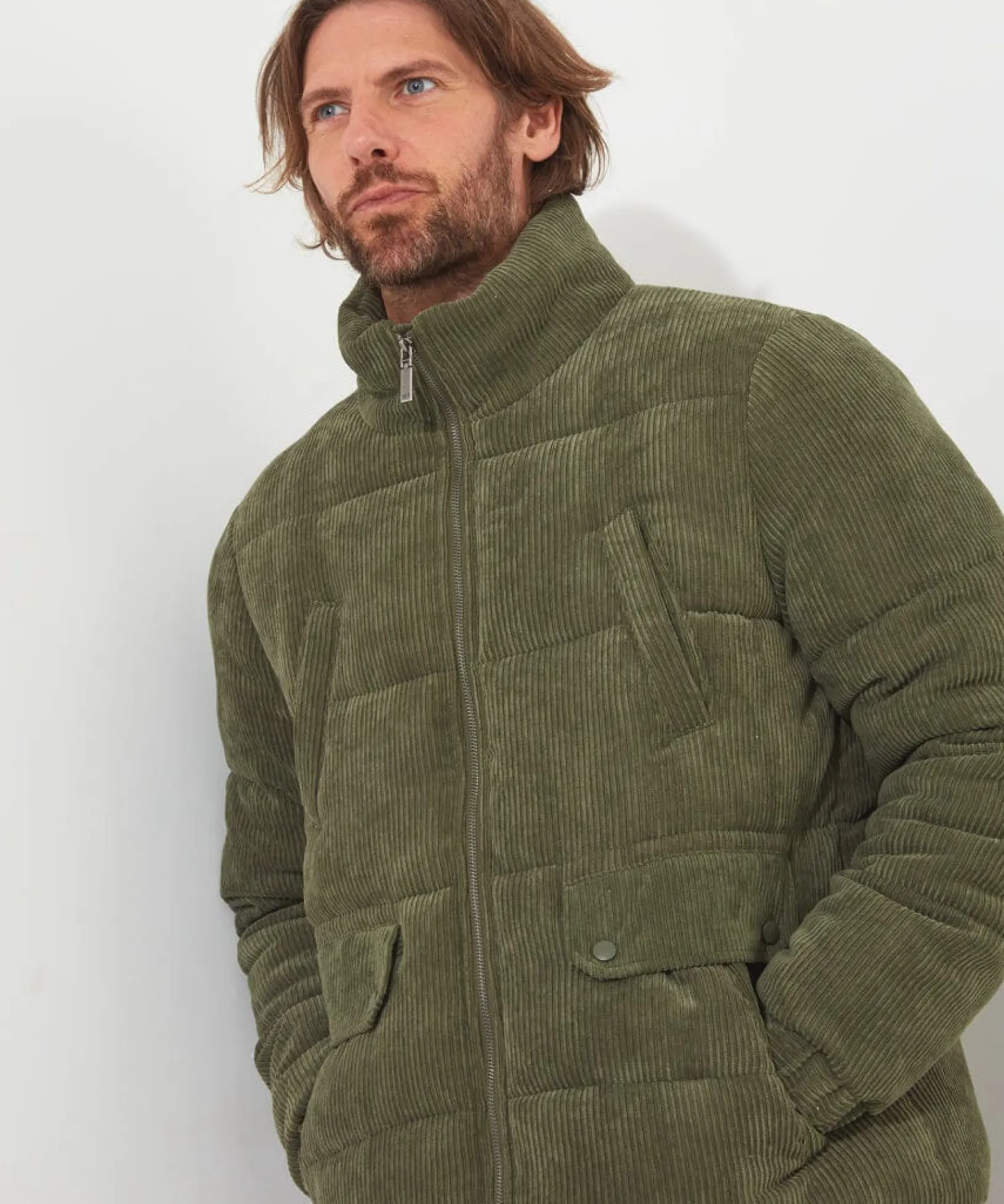 ready_for_the_chill_coat_5.webp Shop Men's Collection | Gifts | Coats & Jackets | Top Picks | Men,s | Men,s Joe Browns Ready For The Chill Coat Green