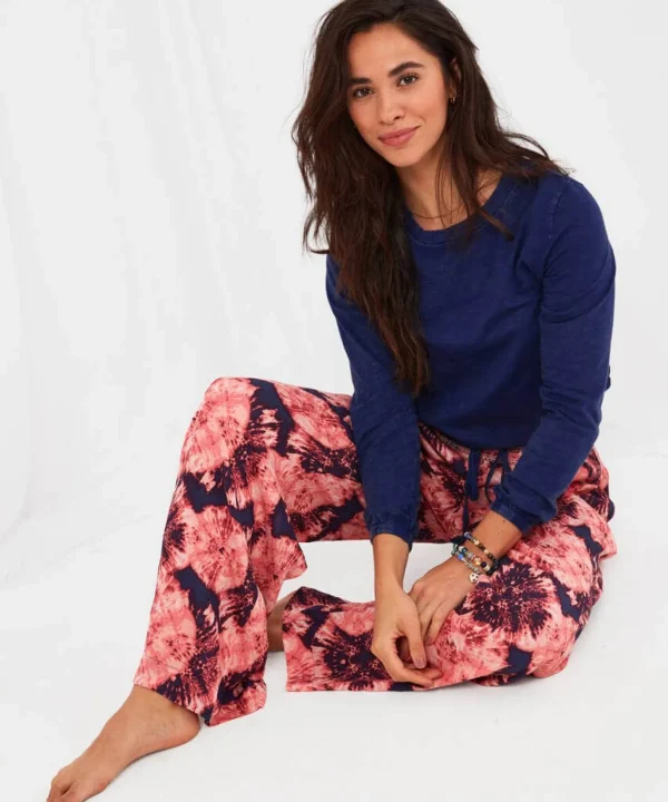 Sale Pyjamas & Loungewear | Sale Jeans & Trousers | Women's | Women's Joe Browns Relaxed Vibe Bottoms Blue