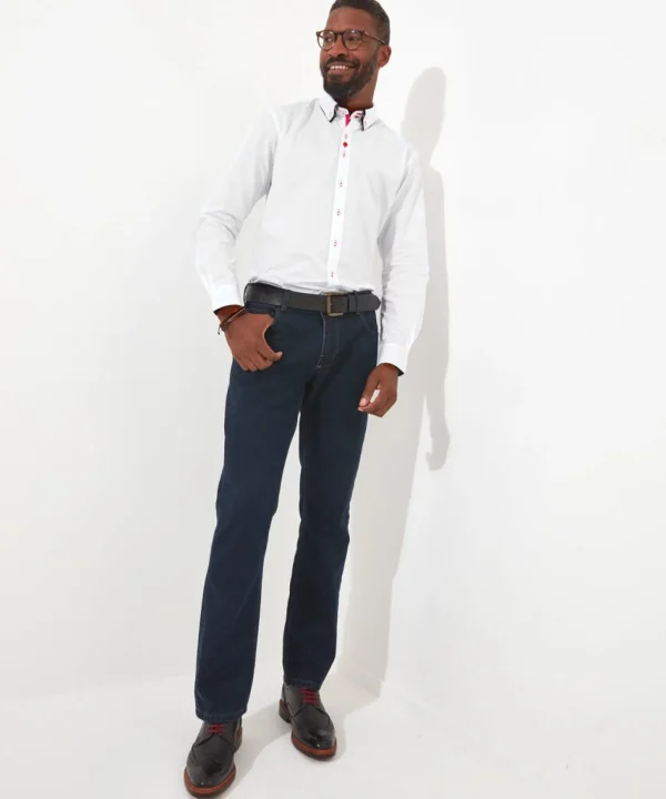 Shop Men's Collection | Work Shirts | Men's Partywear | Shirts | Top Picks | Top Picks | Top Picks | Men,s Joe Browns Remarkable Double Collar Shirt White