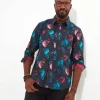 Shop Men's Collection | Funky Shirts | Men's Partywear | Shirts | Sale Shirts | Top Picks | Top Picks | Top Picks | Men,s | Men,s Joe Browns Remarkable Floral Shirt Black