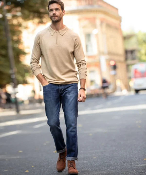Shop Men's Collection | Jeans & Trousers | Denim Styles | Sale Jeans & Trousers | Top Picks | Men，s | Men，s | Men，s Joe Browns Remarkable Regular Slim Jeans Mid Wash