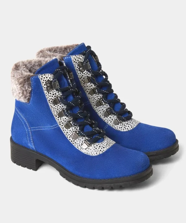 Knee High Boots | Ankle Boots | Gifts | Boots & Shoes | Sale Boots & Shoes | Top Picks | Top Picks | Women's | Women's | Women's Joe Browns Robyn Suede Chunky Boots Cobalt Blue