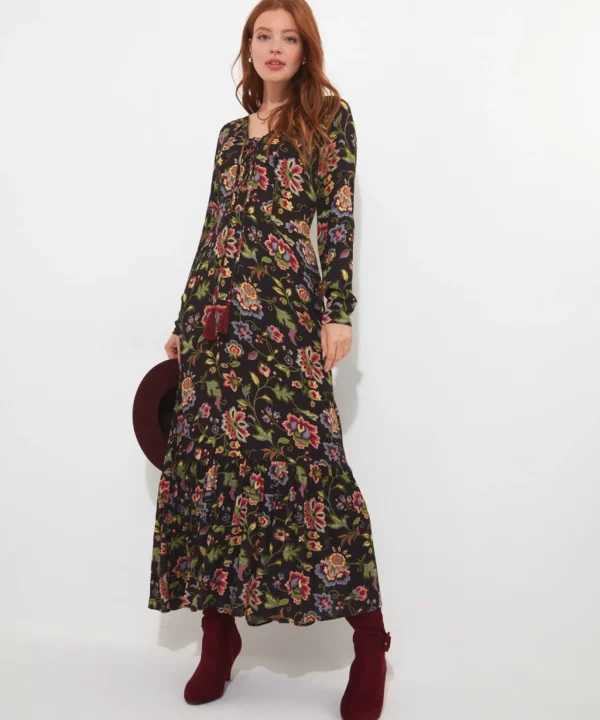Shop Women's Collection | Maxi Dresses | Petite | Dresses | Sale Dresses | Top Picks | Top Picks | Women's | Women's | Women's Joe Browns Rowena Printed Maxi Dress Multi