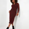 Shop Women's Collection | Midi Dresses | Dresses | Sale Dresses | Top Picks | Top Picks | Women's | Women's Joe Browns Ruched Front Button Through Mesh Dress Multi