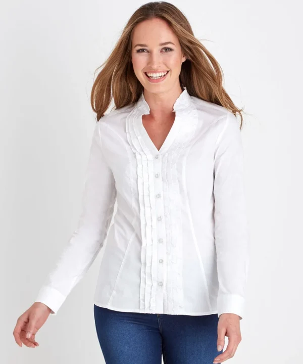 Tops, Tunics & Blouses | Women's Joe Browns Ruffle Blouse White