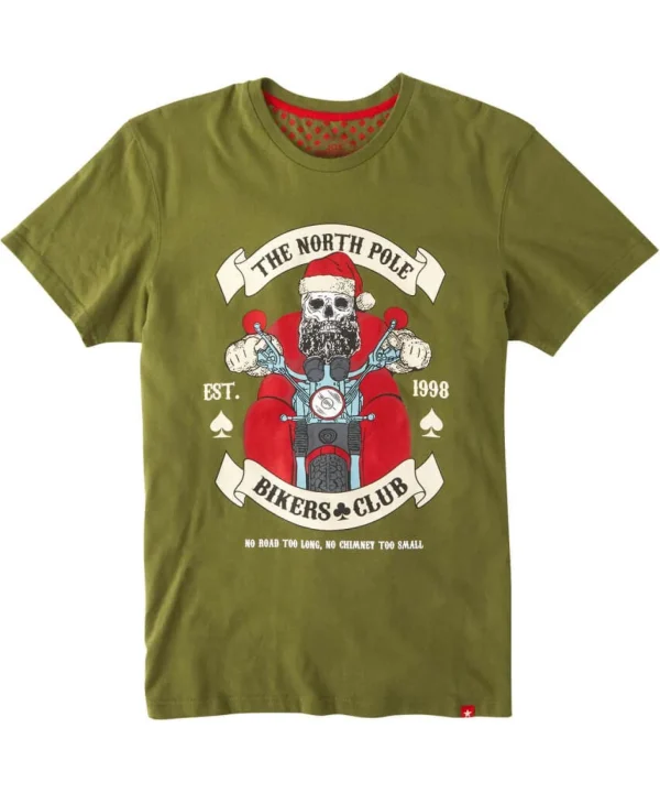 Shop Men's Collection | Graphic T-Shirts | Gifts | Tops & T-Shirts | Half Price Christmas Styles | Sale Tops & T-Shirts | Top Picks | Top Picks | Men，s | Men，s | Men，s | Men，s Joe Browns Santas Ride Tee Khaki