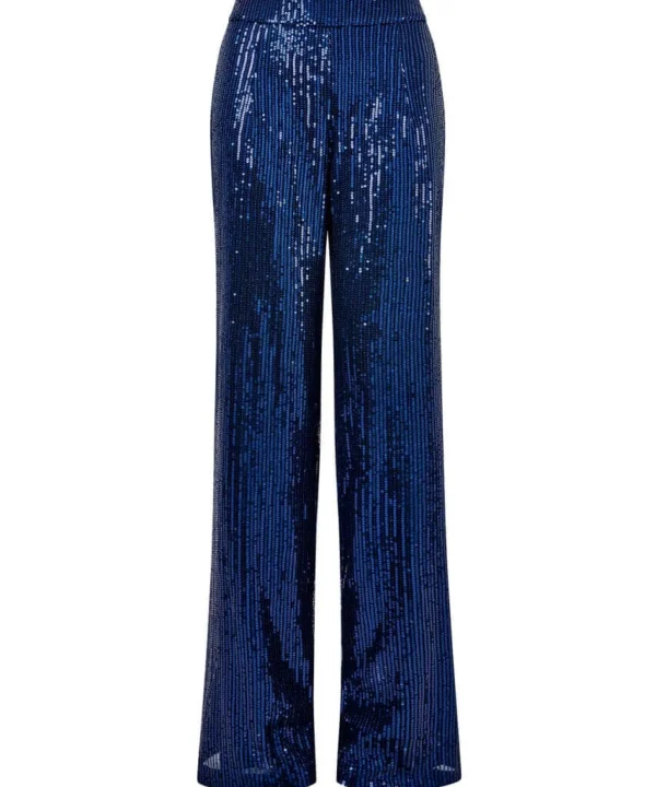Shop Women's Collection | Occasion Outfits | Jeans & Trousers | Sale Jeans & Trousers | Top Picks | Top Picks | Women's | Women's Joe Browns Sassy Sequin Trousers Blue