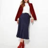 Skirts | Sale Skirts | Women's | Women's Joe Browns Satin Skirt Midnight