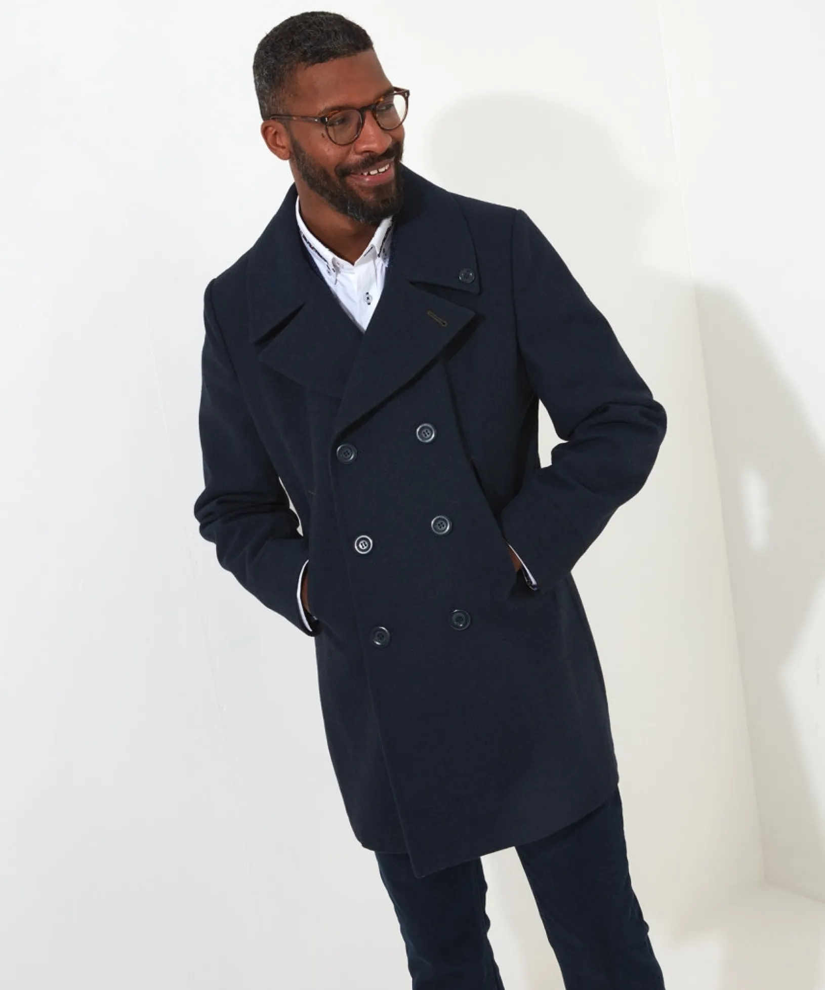 sensational_and_stylish_c_0.webp Shop Men's Collection | Coats & Jackets | Sale Coats & Jacket | Top Picks | Men,s | Men,s Joe Browns Sensational And Stylish Coat Navy