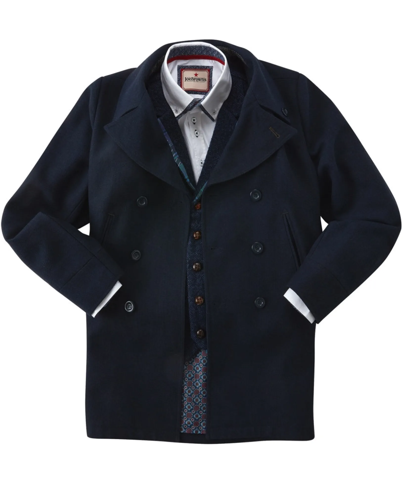 sensational_and_stylish_c_1.webp Shop Men's Collection | Coats & Jackets | Sale Coats & Jacket | Top Picks | Men,s | Men,s Joe Browns Sensational And Stylish Coat Navy