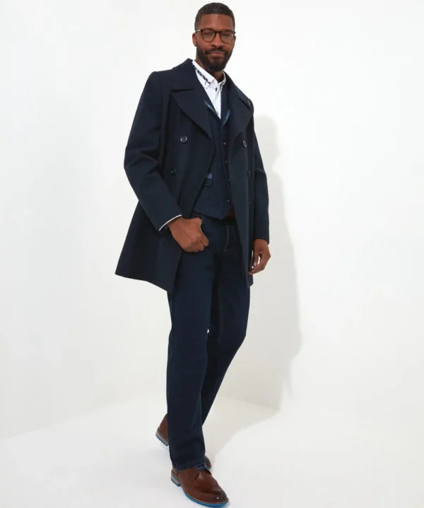 Shop Men's Collection | Coats & Jackets | Sale Coats & Jacket | Top Picks | Men,s | Men,s Joe Browns Sensational And Stylish Coat Navy