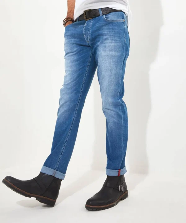 Shop Men's Collection | Slim Fit Jeans | Jeans & Trousers | Denim Styles | Top Picks | Top Picks | Men，s | Men，s Joe Browns Sensational Slim Jeans Summer Blue