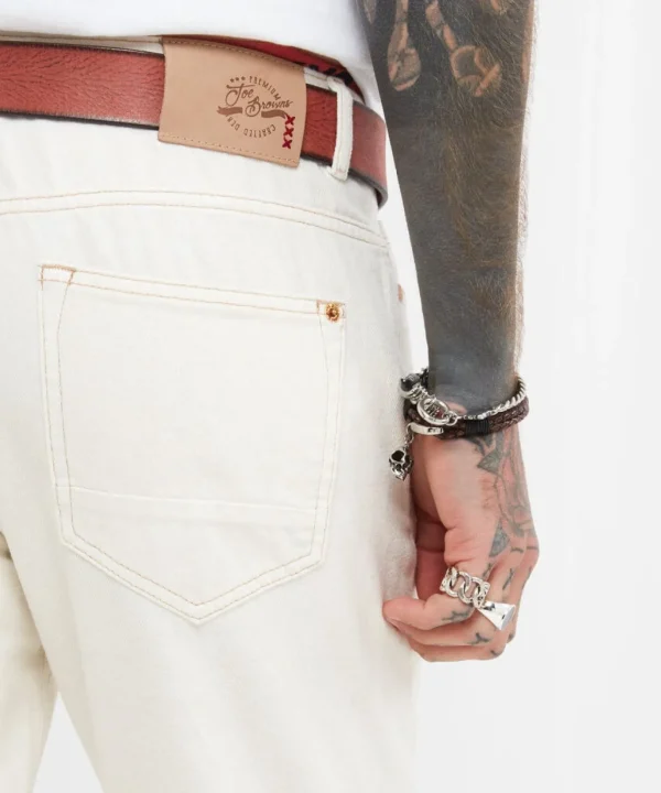 Shop Men's Collection | Slim Fit Jeans | Jeans & Trousers | Denim Styles | Top Picks | Top Picks | Men,s | Men,s Joe Browns Sensational Slim Jeans Ecru