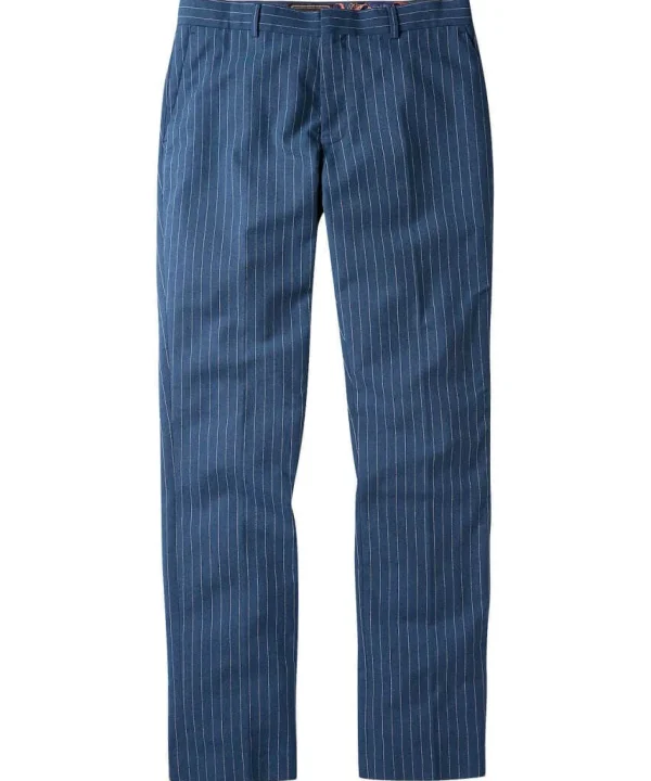 Sale Jeans & Trousers | Men，s Joe Browns Sensational Stripe Trousers Blue