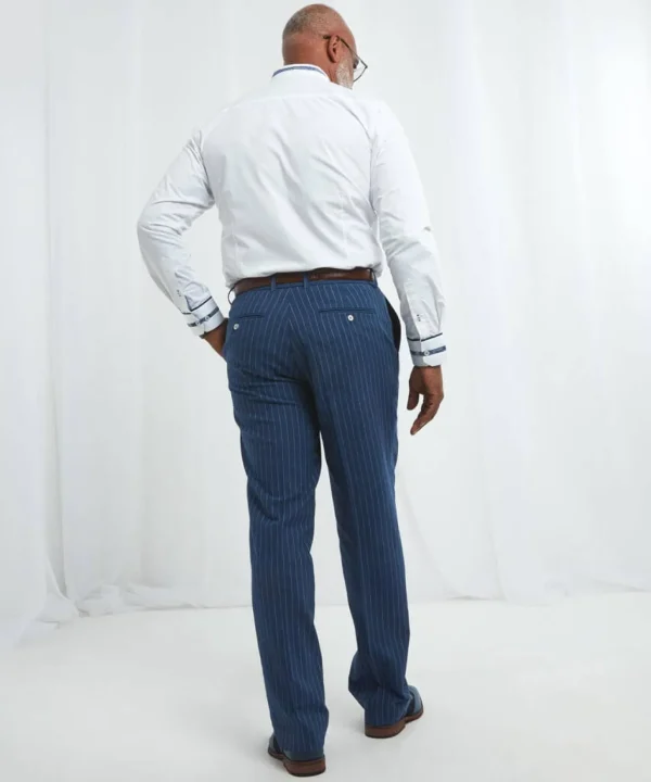 Sale Jeans & Trousers | Men，s Joe Browns Sensational Stripe Trousers Blue