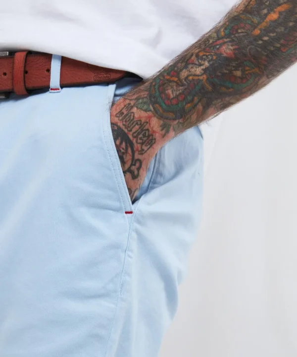 Jeans & Trousers | Men，s Joe Browns Sensational Summer Shorts Pale Blue