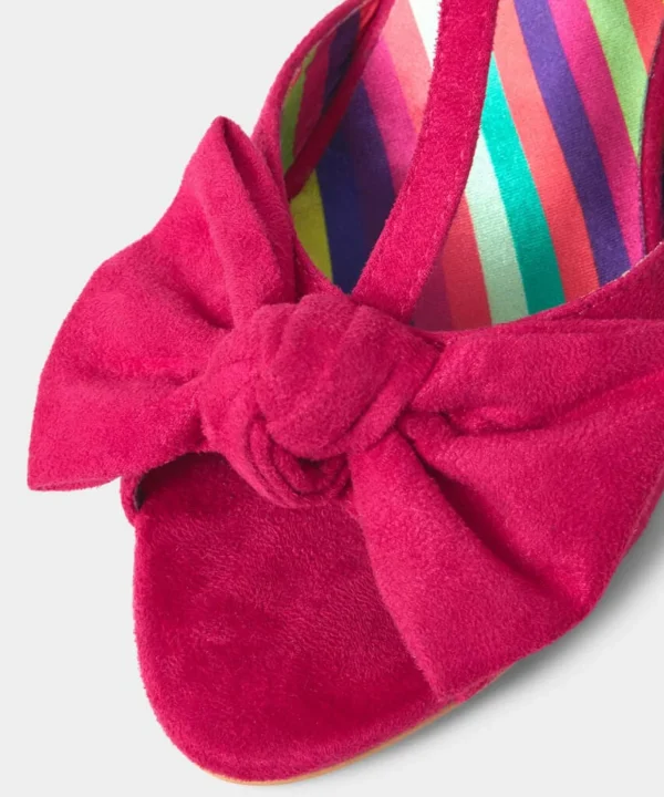 Boots & Shoes | Sale Boots & Shoes | Women's | Women's Joe Browns Sensational T-Bar Shoes Hot Pink / Bright Blue