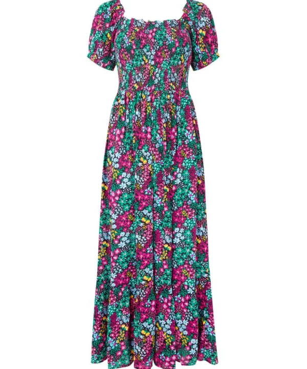 Sale Dresses | Women's Joe Browns Serena Shirred Boho Dress Multi