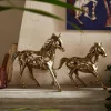 Living Room | Bedroom | Endless Sunsets | Nature Décor | Animal Décor | Home Accessories | Home | Home | Home | Home | Home | Home Joe Browns Set Of 2 Cast Iron Antique Horse Statues Gold