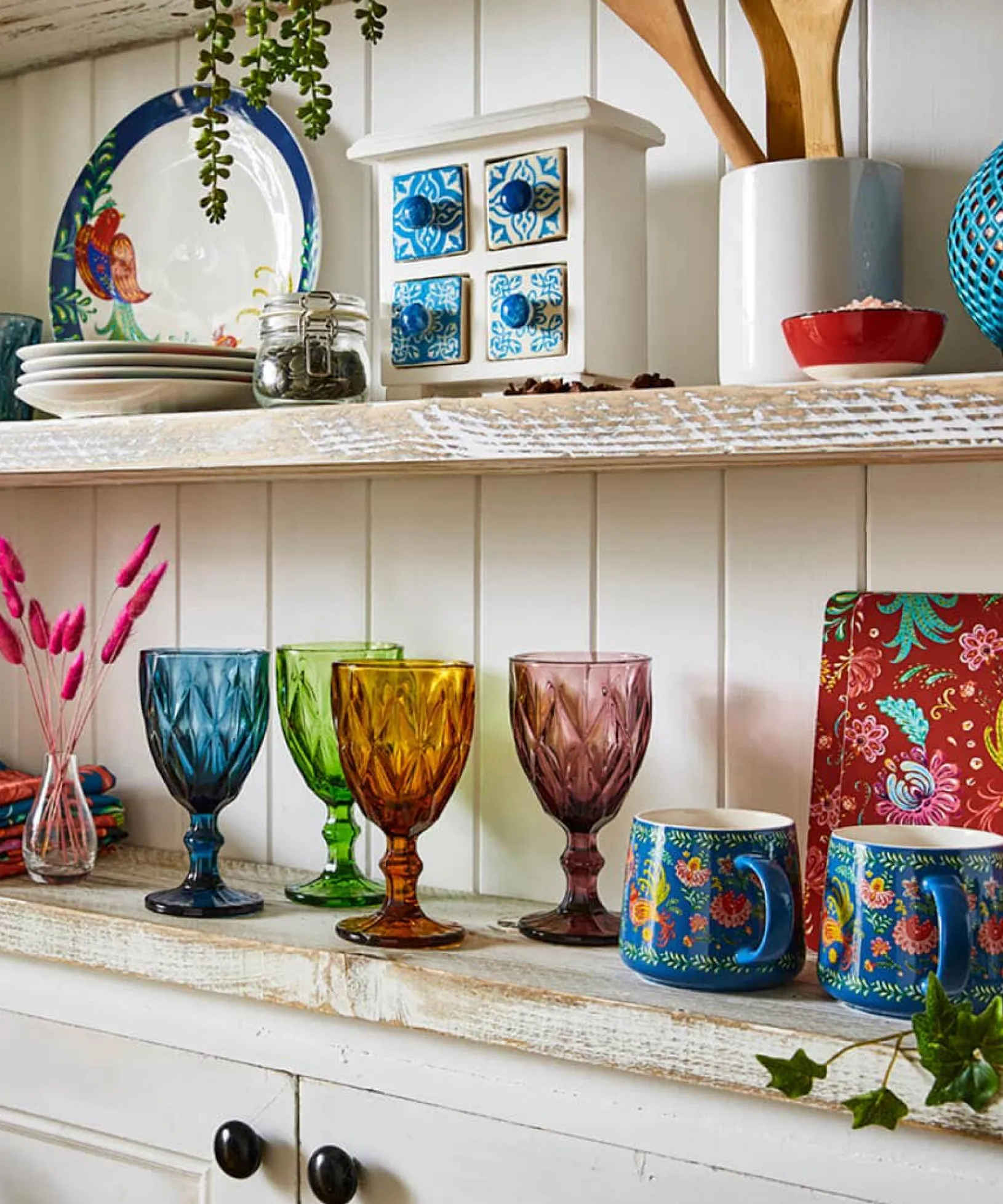 set_of__folk_floral_place_2.webp Floral Décor | Nature Décor | Kitchen | Sale Kitchen & Dining | Home | Home | Home | Home Joe Browns Set Of 4 Folk Floral Placemats Multi