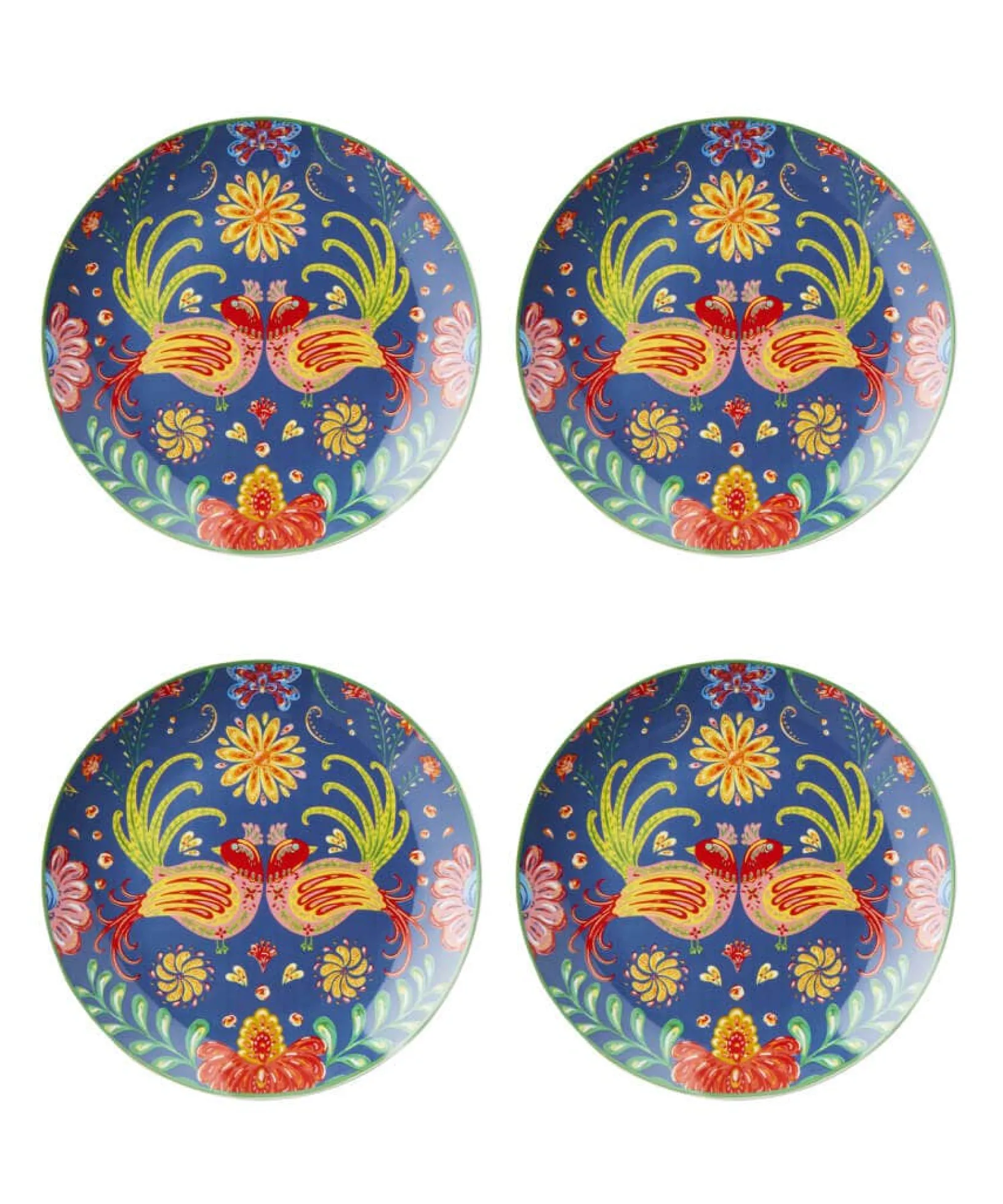 set_of__folk_floral_side__1.webp Floral Décor | Nature Décor | Kitchen | Sale Kitchen & Dining | Home | Home | Home | Home Joe Browns Set Of 4 Folk Floral Side Plates Multi