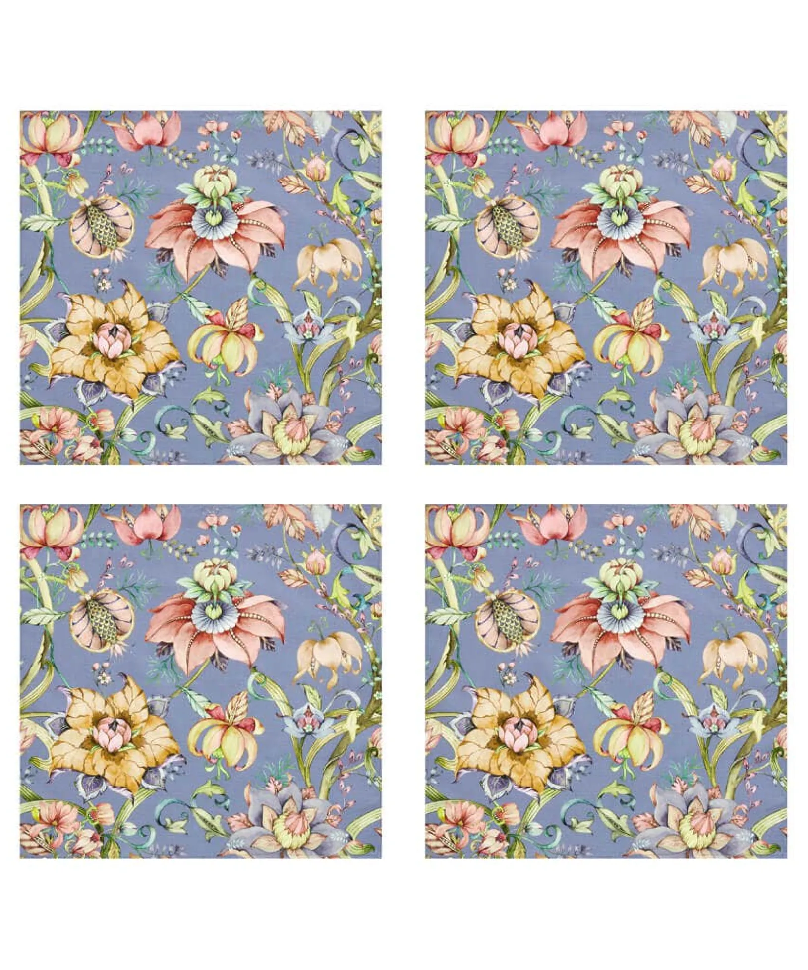 set_of__nostalgic_nouveau_1.webp Nouveau Reflections | Floral Décor | Nature Décor | Kitchen | Home | Home | Home | Home Joe Browns Set Of 4 Nostalgic Nouveau Cotton Napkins Grey