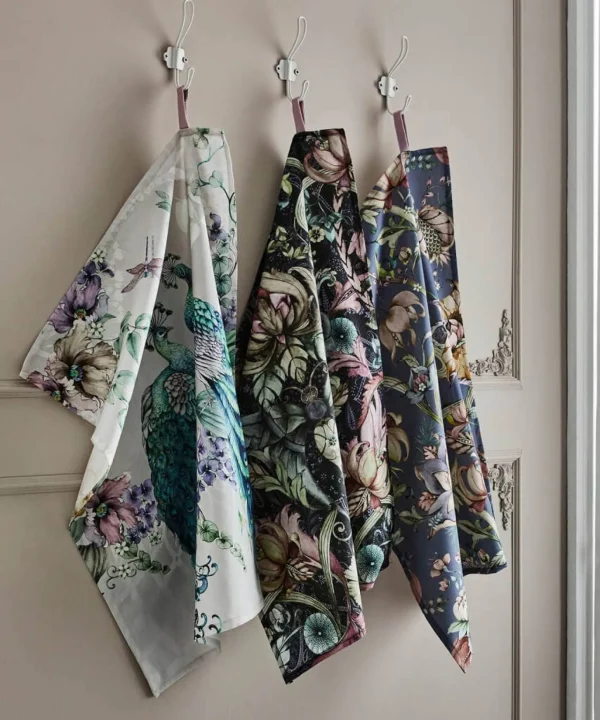 Nouveau Reflections | Floral Décor | Nature Décor | Tea Towels | Animal Décor | Kitchen | Home | Home | Home | Home | Home | Home Joe Browns Set Of 3 Nouveau Print Teatowels Multi