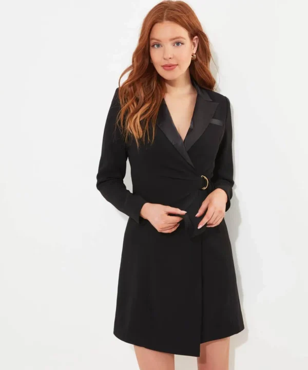 Shop Women's Collection | Party Dresses | Dresses | Sale Dresses | Top Picks | Top Picks | Women's | Women's Joe Browns Sexy Tuxedo Wrap Dress Black