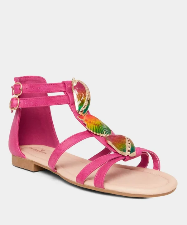 Sale Boots & Shoes | Women's Joe Browns Seychelles Sandals Pink Multi