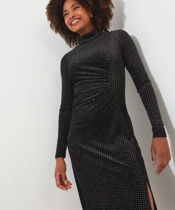 Shop Women's Collection | Velvet & Devor茅 Dresses | Midi Dresses | Maxi Dresses | Party Dresses | Occasion Outfits | Dresses | Sale Dresses | Top Picks | Top Picks | Top Picks | Top Picks | Top Picks | Top Picks | Women's | Women's Joe Browns Shine Like A Star Dress Black