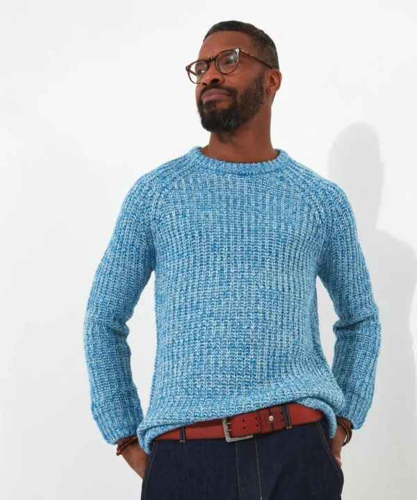 Shop Men's Collection | Knitwear & Jumpers | Top Picks | Men，s Joe Browns Shore Crew Knit Blue / Purple / Pink / Orange
