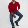 Knitwear & Jumpers | Sale Knitwear & Jumpers | Men，s | Men，s Joe Browns Shore Crew Knit Red