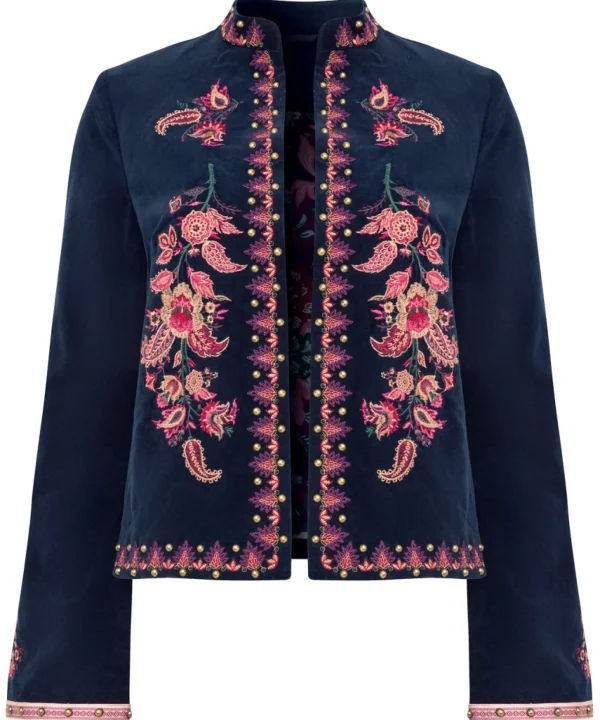 Shop Women's Collection | Coats & Jackets | Shop Blazers | Sale Coats & Jacket | Top Picks | Women's | Women's | Women's Joe Browns Simply Stunning Embroidered Boutique Jacket Navy